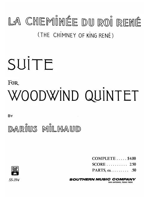 First page of La cheminée du roi René