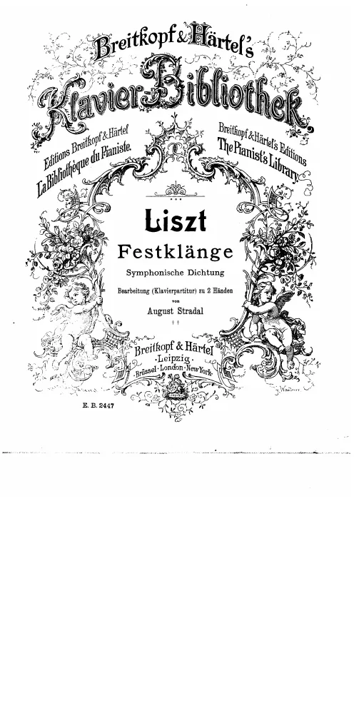First page of Festklänge