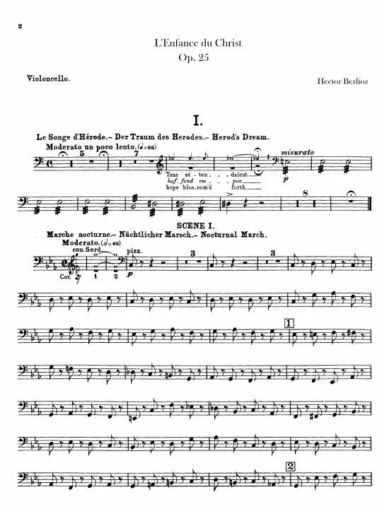 First page of L’enfance du Christ