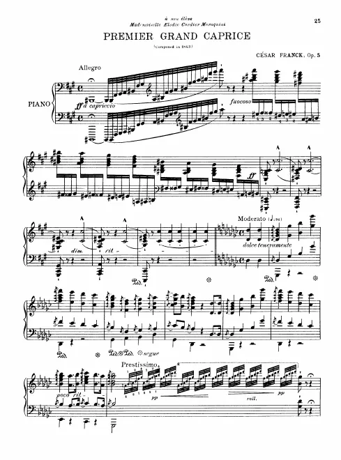 First page of Premier Grand Caprice