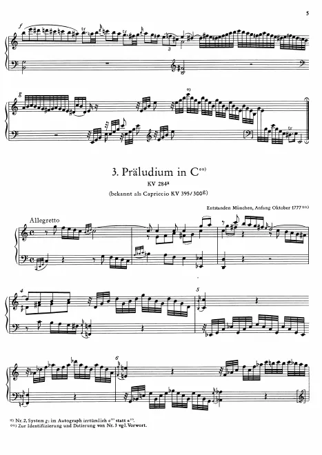 First page of Capriccio