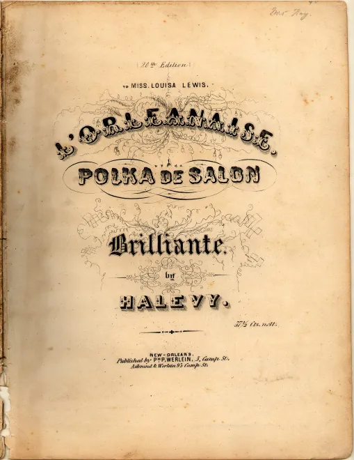 First page of L'Orléanaise