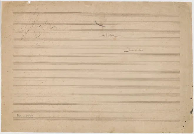 First page of Diane Ouverture