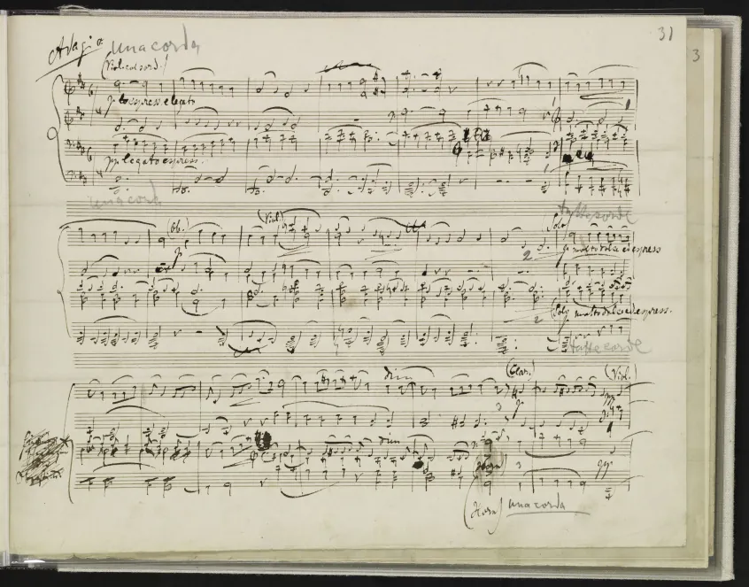 First page of Piano Concerto No.1 in D minor