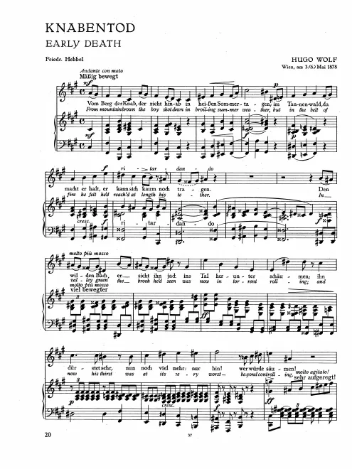First page of Knabentod