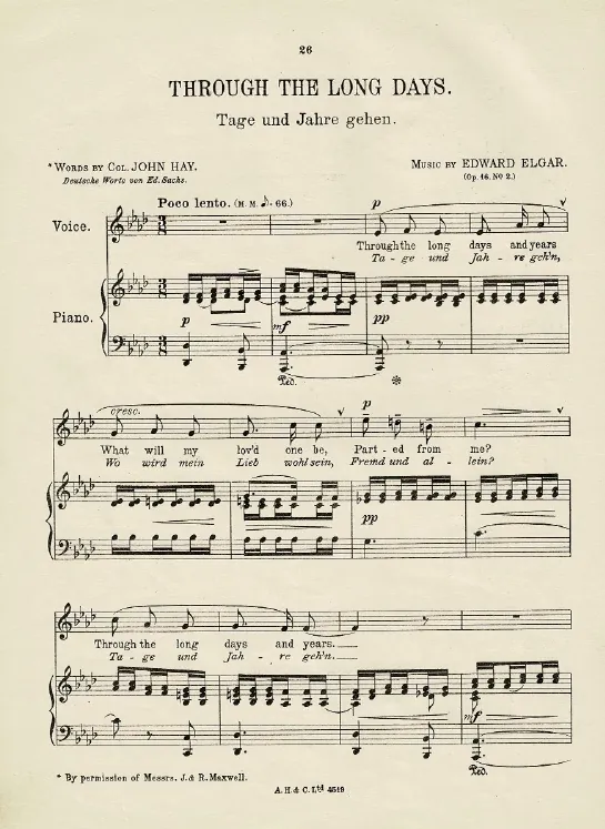 First page of 3 Songs