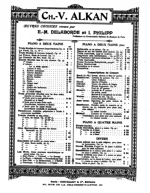 First page of Toccatina