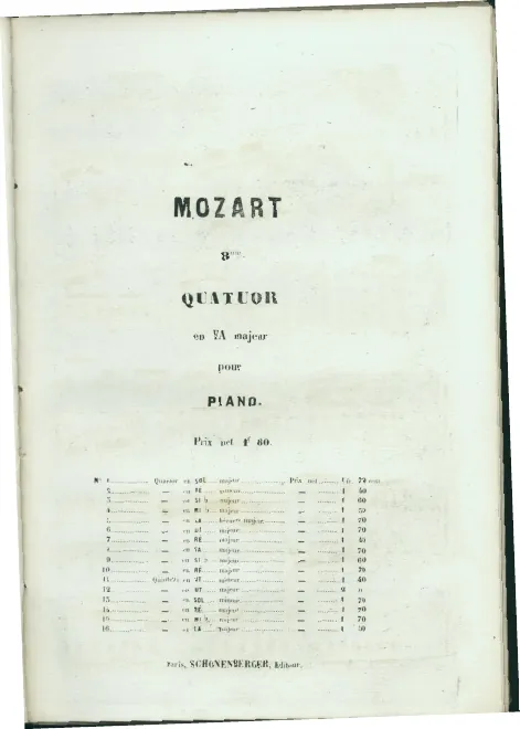 First page of String Quartet No.23