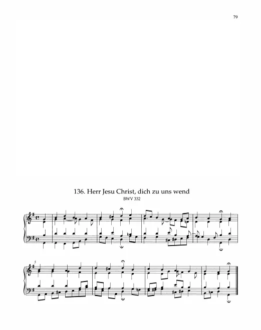 First page of Herr Jesu Christ, dich zu uns wend
