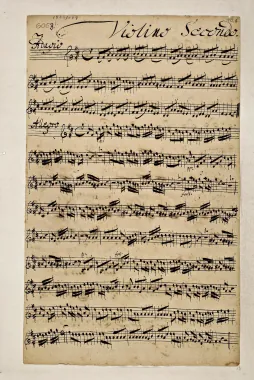 First page of Trumpet Concerto