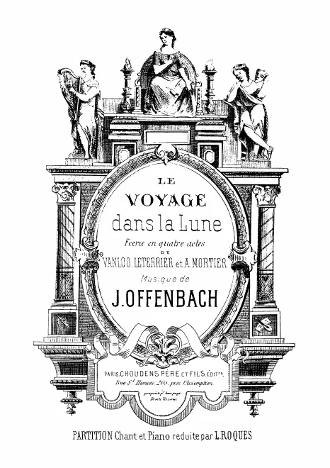 First page of Le voyage dans la lune