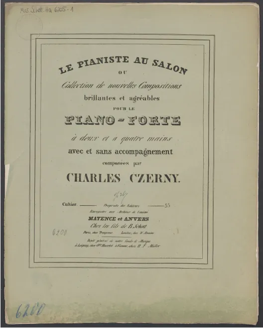 First page of Rondoletto élégant on a Theme from Lobe's Opera 'La Princesse de Grenade'