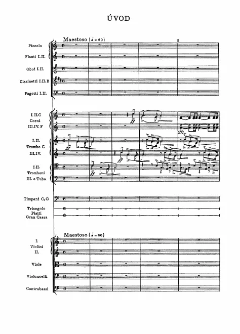 First page of Libuše