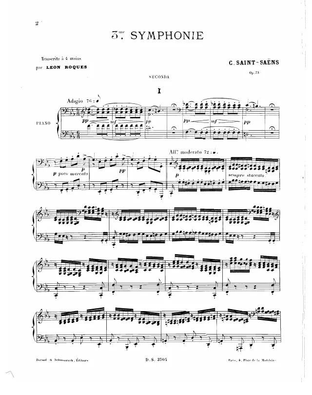 First page of Symphony No.3