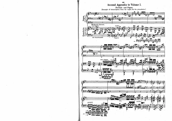 First page of Prelude and Fugue in E minor