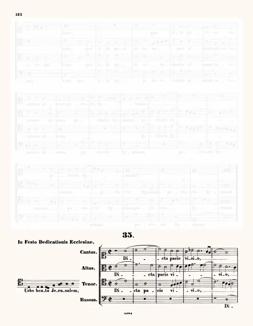 First page of Urbs beata Jerusalem