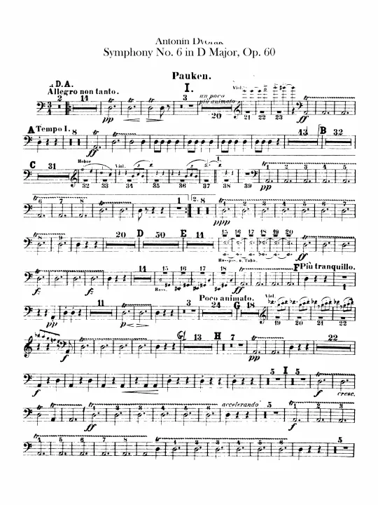 First page of Symphony No.6