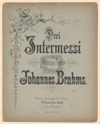 First page of 3 Intermezzi