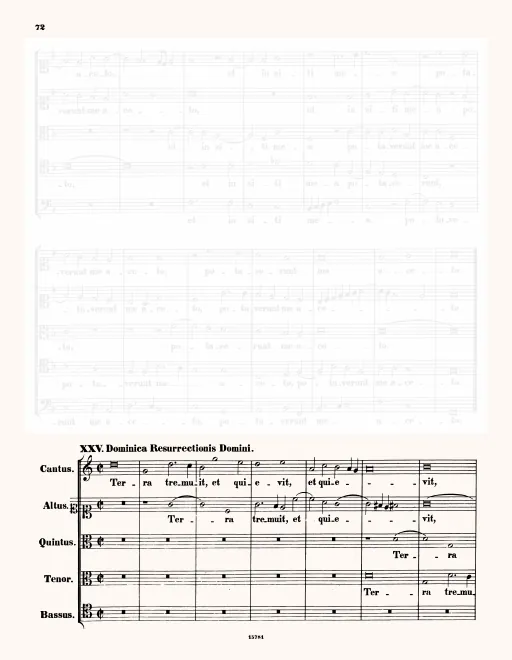 First page of Terra tremuit