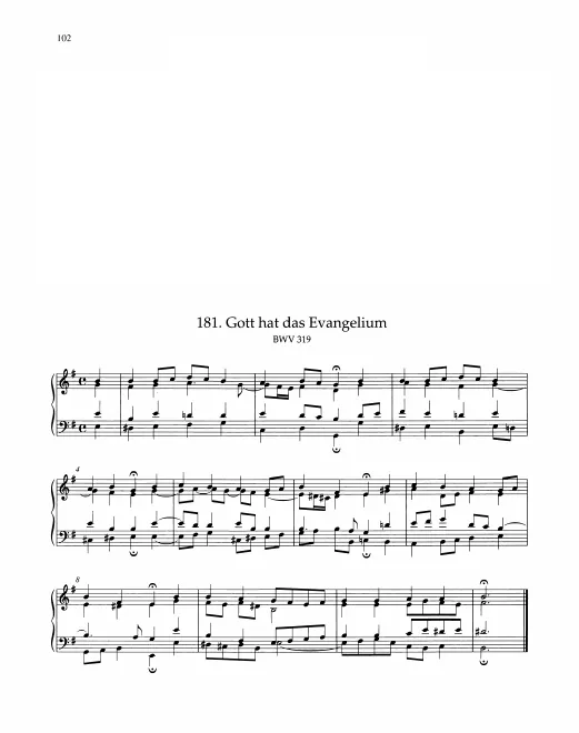 First page of Gott hat das Evangelium