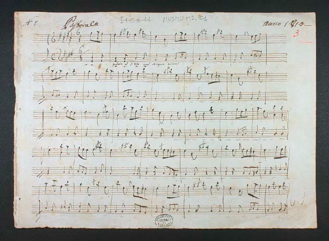 First page of Pastorale