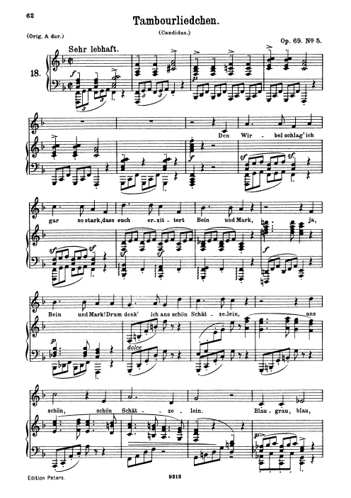 First page of 9 Songs