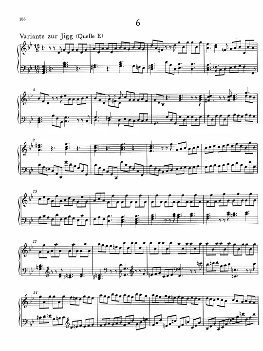 First page of Suite in G minor