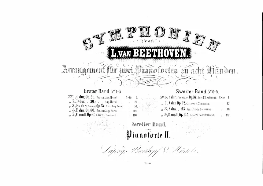 First page of Symphony No.7