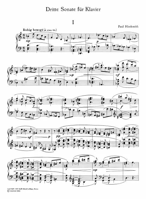 First page of Piano Sonata No.3