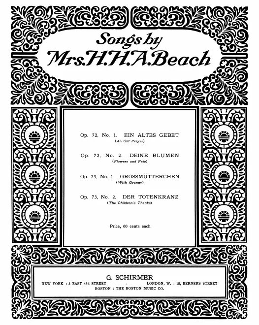 First page of 2 Songs