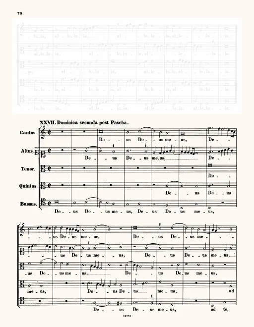 First page of Deus Deus meus