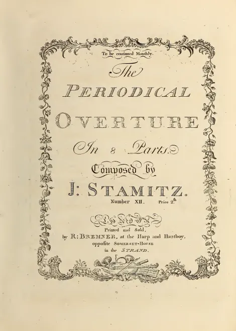 First page of Sinfonia in F major, WolS I. F-2