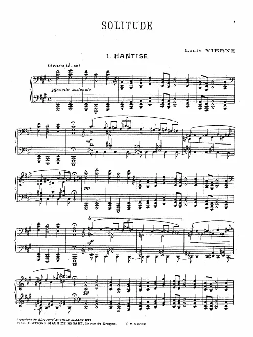 First page of Solitude