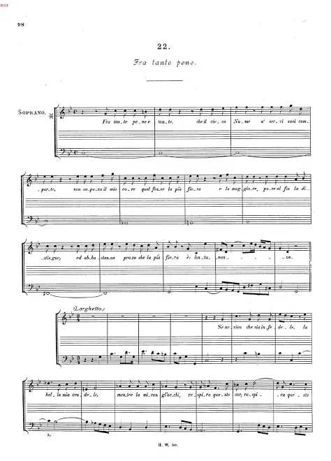 First page of Fra tante pene