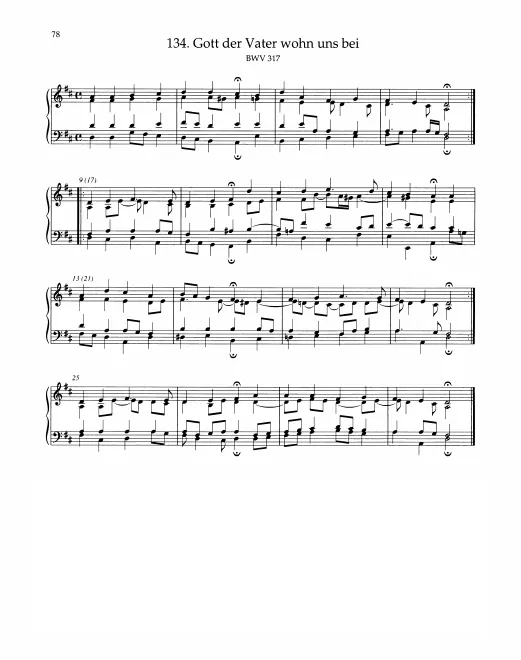 First page of Gott der Vater wohn uns bei
