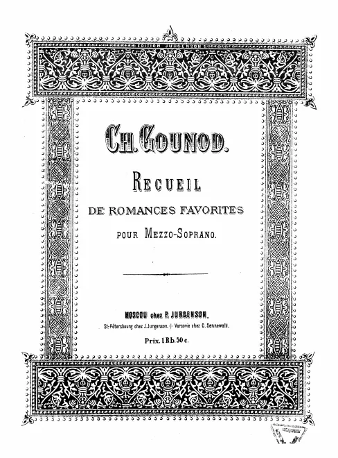 First page of Le vallon