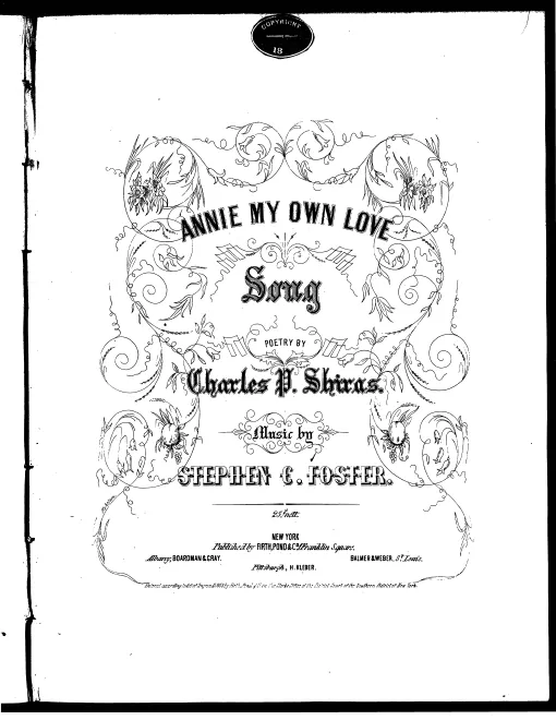 First page of Annie My Own Love