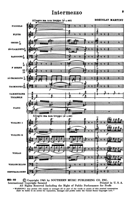 First page of Intermezzo