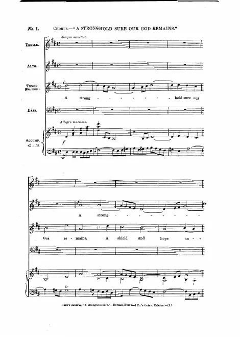 First page of Alles, was von Gott geboren