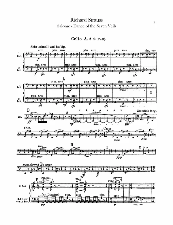 First page of Salome