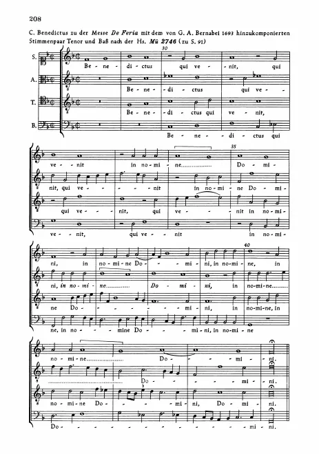 Anhang: C. II. Benedictus