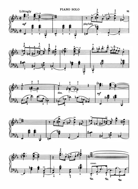 First page of 'S Wonderful