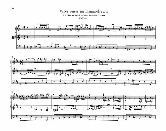 First page of Vater unser im Himmelreich