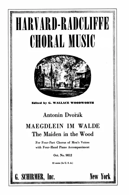 First page of From a Bouquet of Slavonic Folksongs