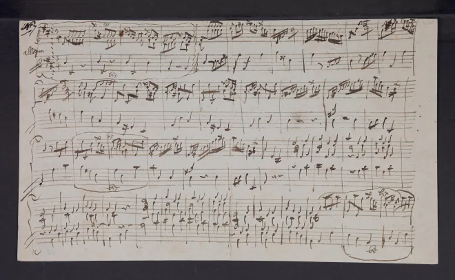 First page of Allegro in D major