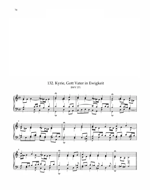 First page of Kyrie, Gott Vater in Ewigkeit