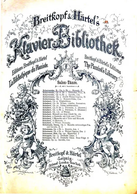 First page of 2 Klavierstücke