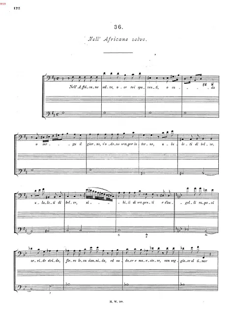First page of Nell'africane selve