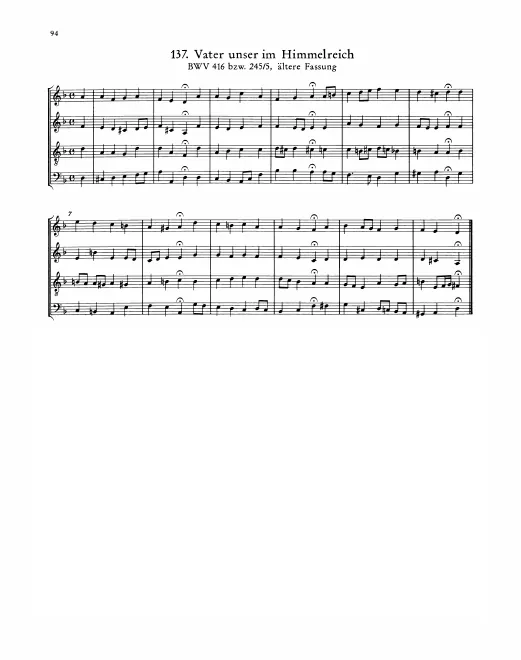 First page of Vater unser im Himmelreich