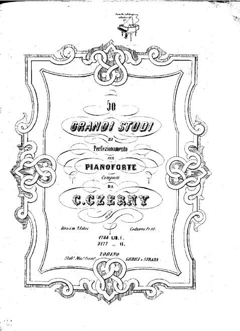 First page of 50 Grandi Studi di Perfezionamento